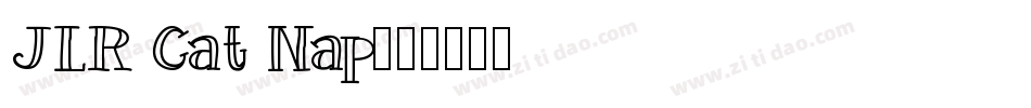 JLR Cat Nap字体转换